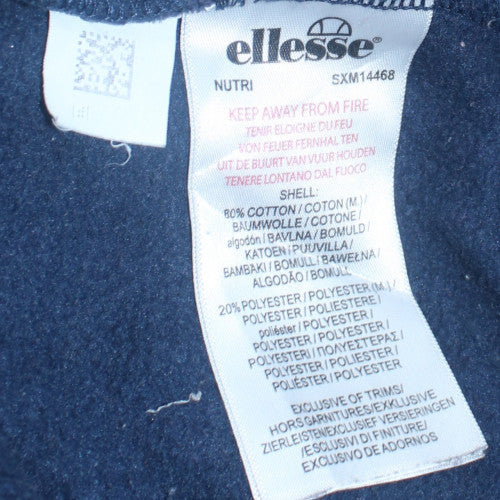 Mens UK Size S ellesse Multicoloured Pullover Hoodie