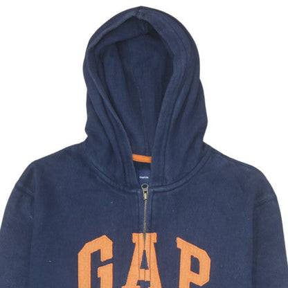Boys UK Size 13-14 Years Gap Blue Full Zip Hoodie