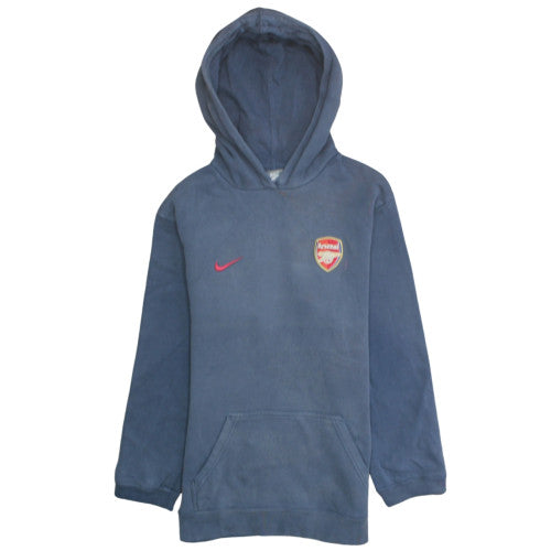 Boys UK Size 13-14 Years Nike Blue Pullover Hoodie