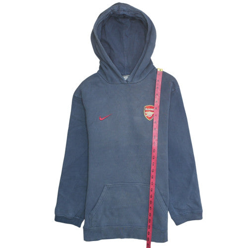 Boys UK Size 13-14 Years Nike Blue Pullover Hoodie