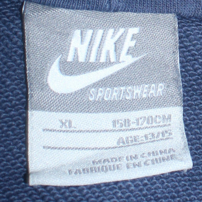 Boys UK Size 13-14 Years Nike Blue Pullover Hoodie