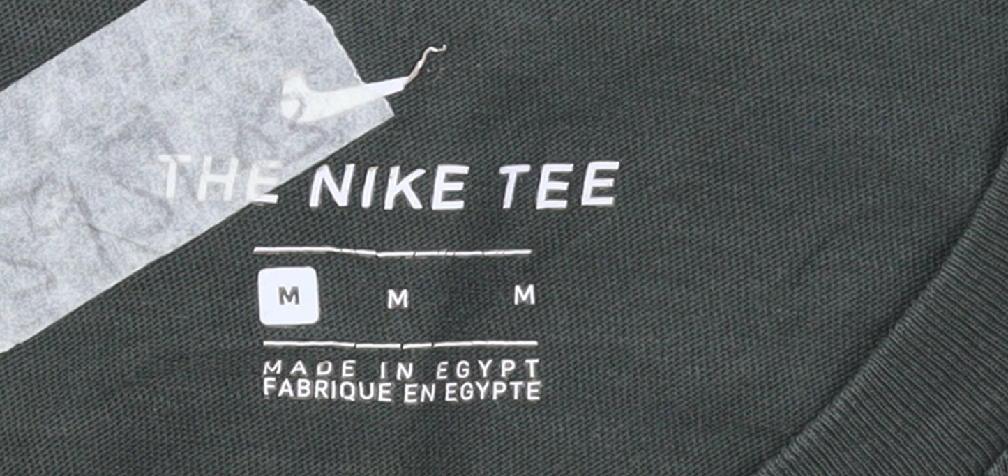 Nike Men’s Green Portugal Graphic Sports T-Shirt Size M