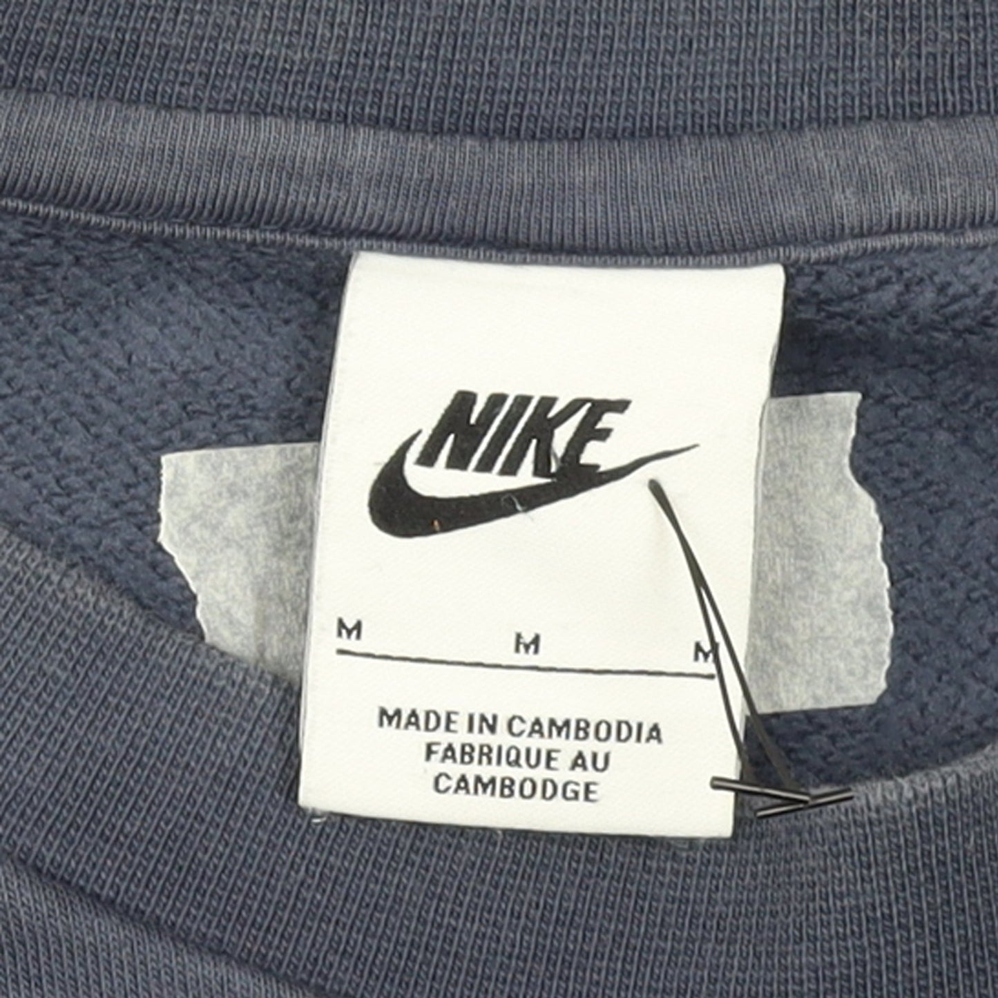 Womens UK Size M Nike Blue Pullover Sweatshirt