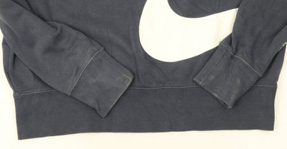 Womens UK Size M Nike Blue Pullover Sweatshirt