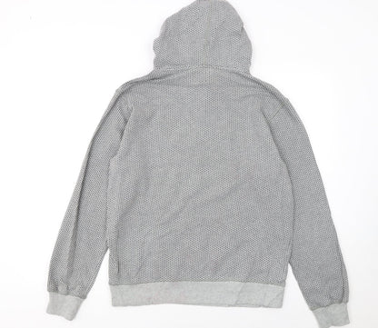 Womens UK Size M Converse Grey Pullover Hoodie