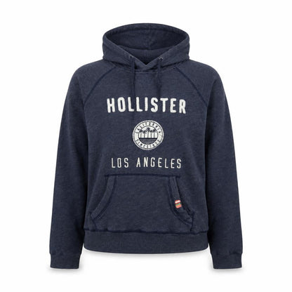 Womens UK Size L Hollister Blue Pullover Hoodie