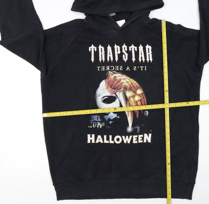 Mens UK Size 2XL Trapstar Black Pullover Hoodie
