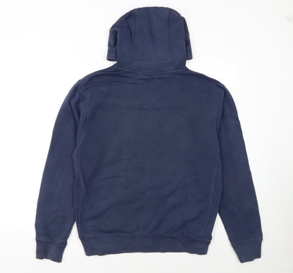 Mens UK Size S Nike Blue Pullover Hoodie