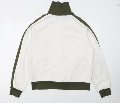 Mens UK Size L PUMA White Gym & Training Running & Jogging Jacket
