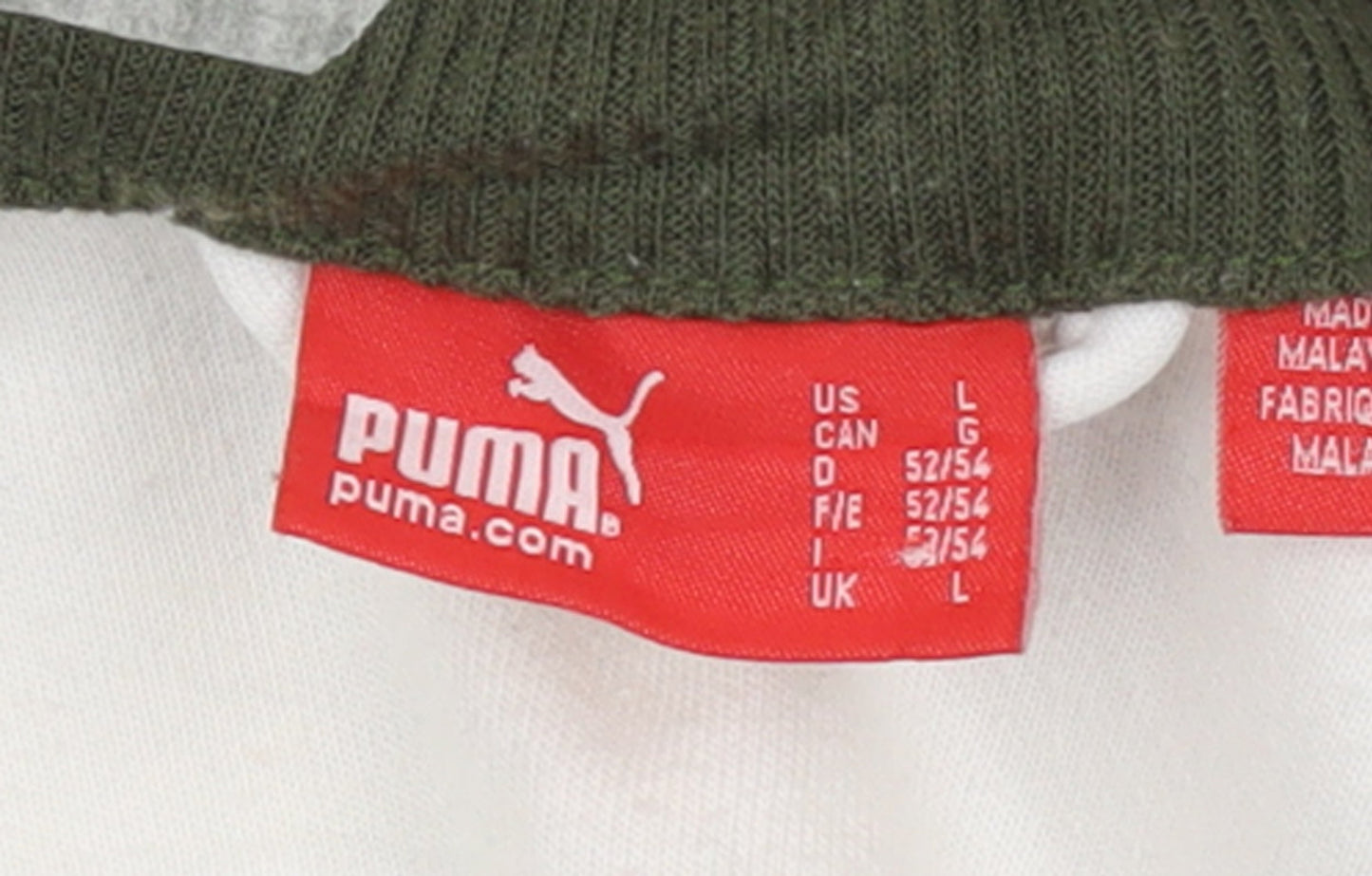 Mens UK Size L PUMA White Gym & Training Running & Jogging Jacket