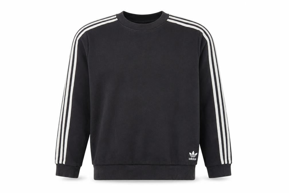Mens UK Size L adidas Black Pullover Sweatshirt
