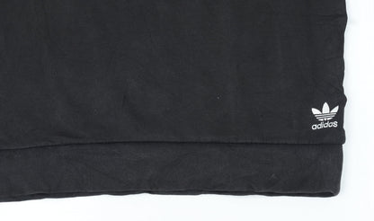 Mens UK Size L adidas Black Pullover Sweatshirt