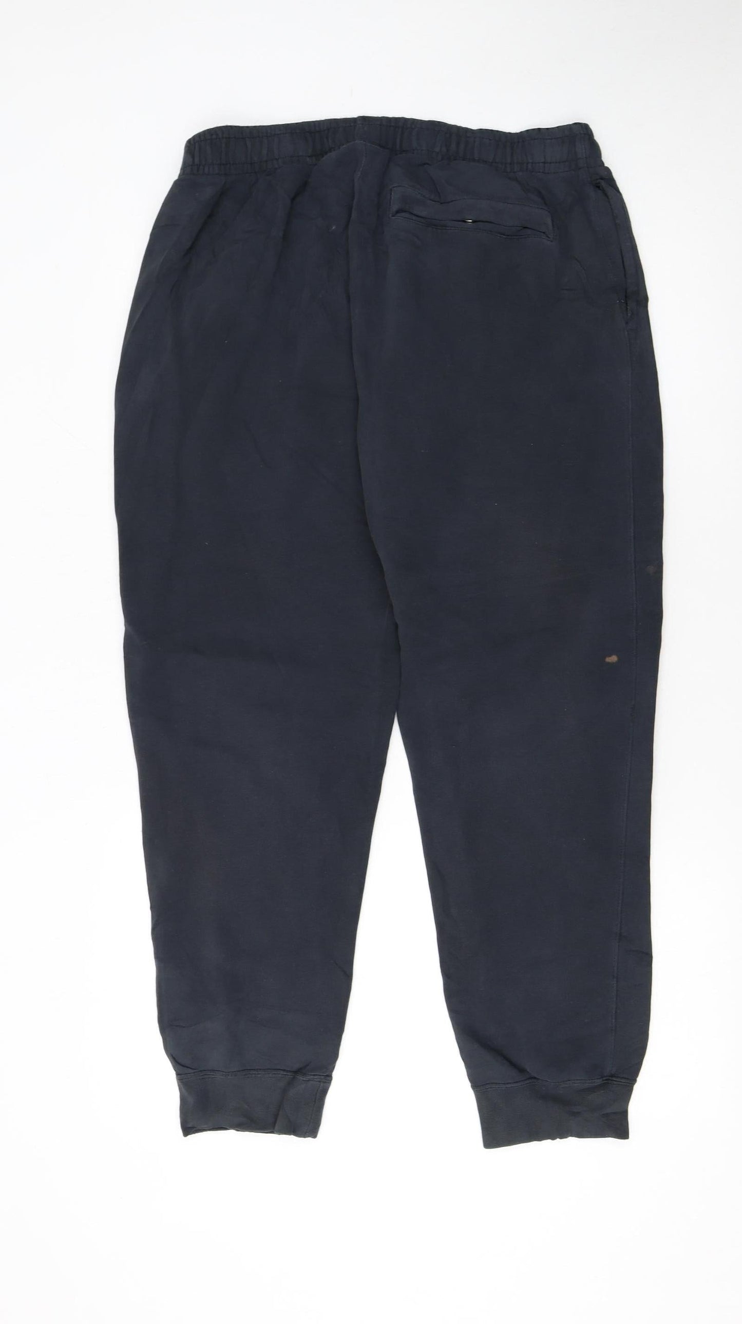 Mens UK Size L Nike Regular Fit Jogger Black Trousers
