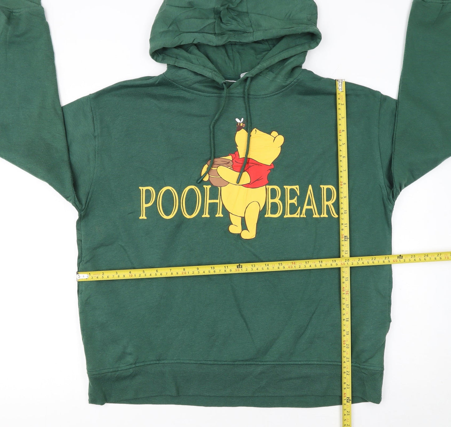 Womens UK Size L Disney Green Pullover Hoodie