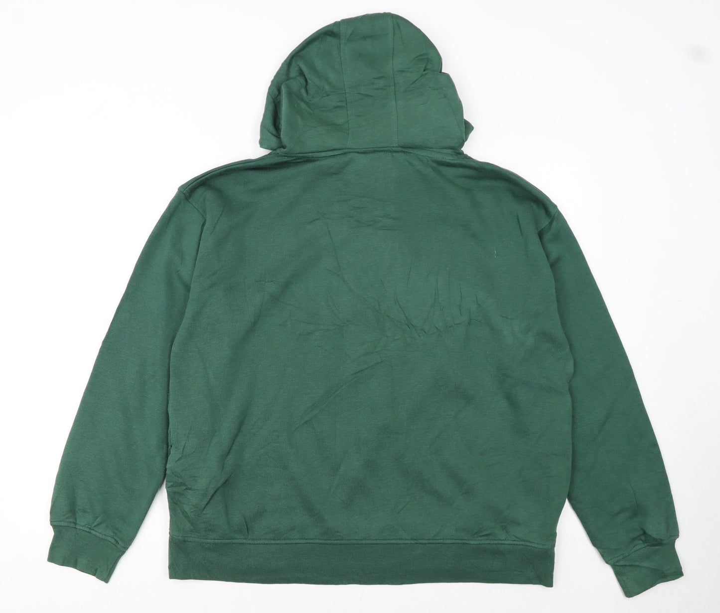 Womens UK Size L Disney Green Pullover Hoodie