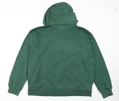 Womens UK Size L Disney Green Pullover Hoodie