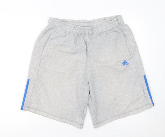 Mens UK Size L adidas Regular Fit Sweat Shorts