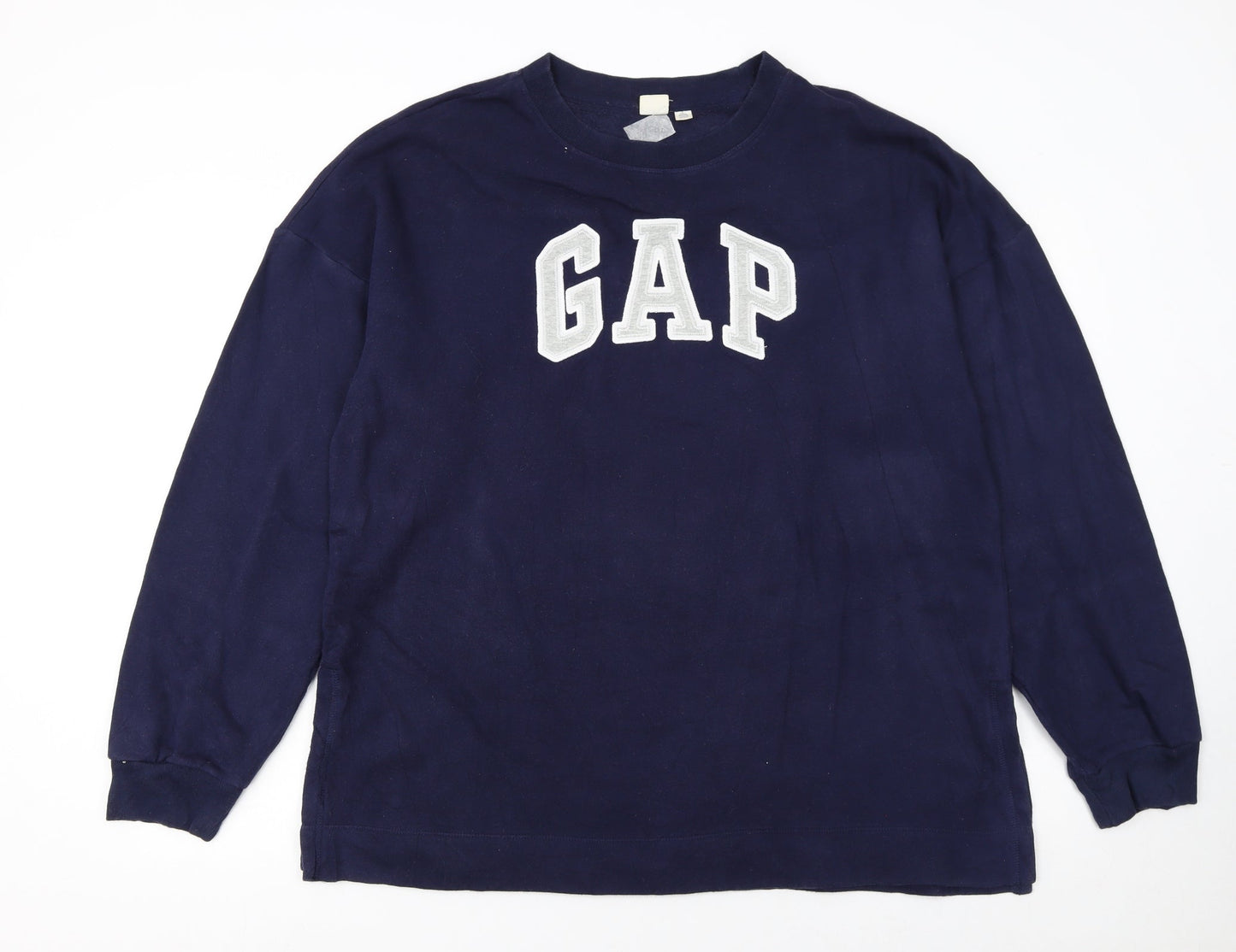 Womens UK Size L Gap Blue Pullover Sweatshirt