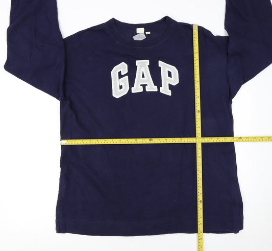 Womens UK Size L Gap Blue Pullover Sweatshirt