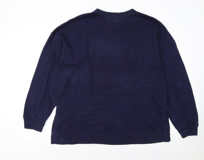 Womens UK Size L Gap Blue Pullover Sweatshirt