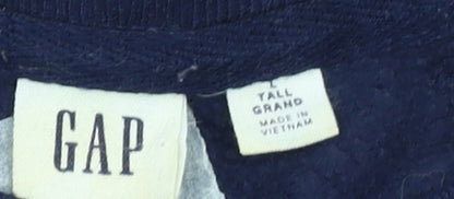 Womens UK Size L Gap Blue Pullover Sweatshirt