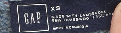 Mens UK Size XS Gap Blue Pullover Jumper