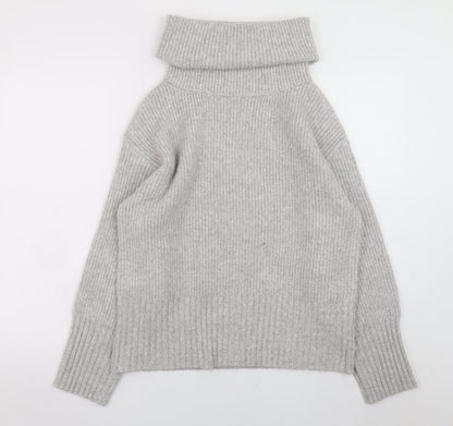 Womens UK Size S Marks and Spencer Grey Pullover Jumper
