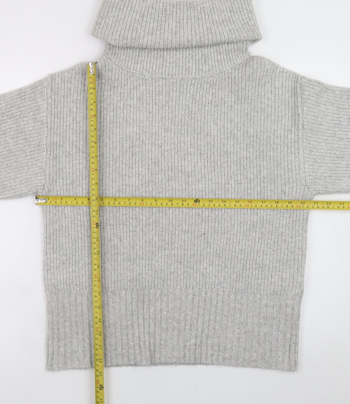 Womens UK Size S Marks and Spencer Grey Pullover Jumper