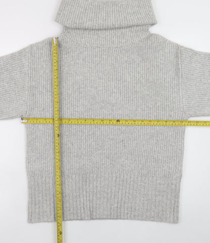 Womens UK Size S Marks and Spencer Grey Pullover Jumper