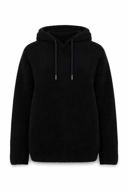Womens UK Size XS H&M Divided Black Pullover Hoodie