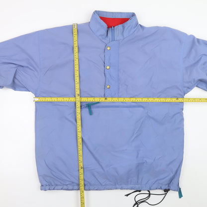 Mens UK Size M Cotton Traders Blue Anorak Coat