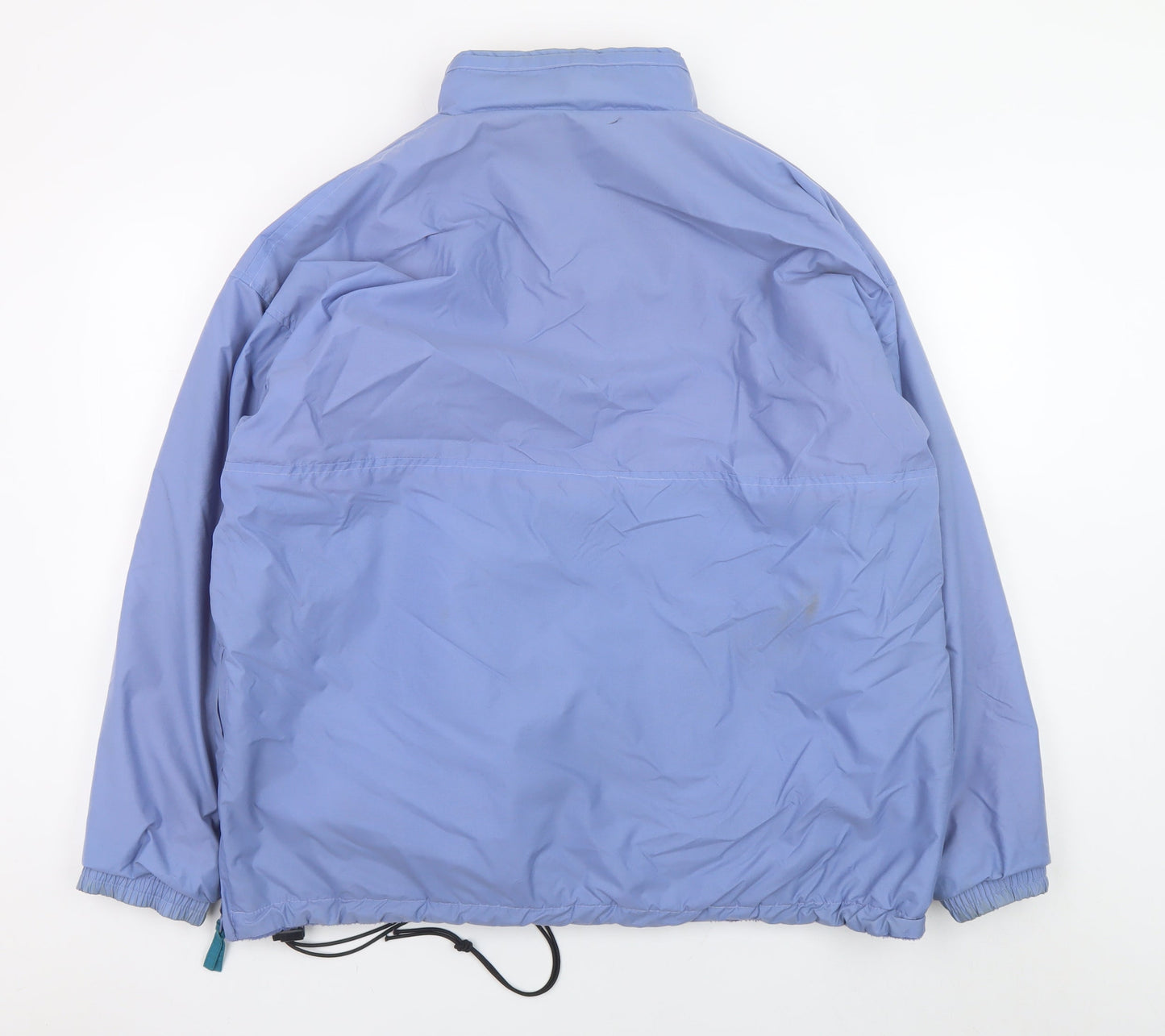 Mens UK Size M Cotton Traders Blue Anorak Coat