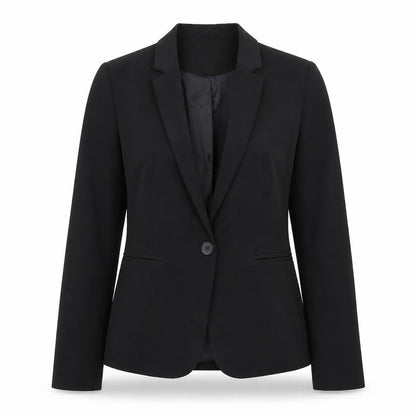 New Look Women’s Black Blazer Jacket Size 10 Smart Formal Workwear