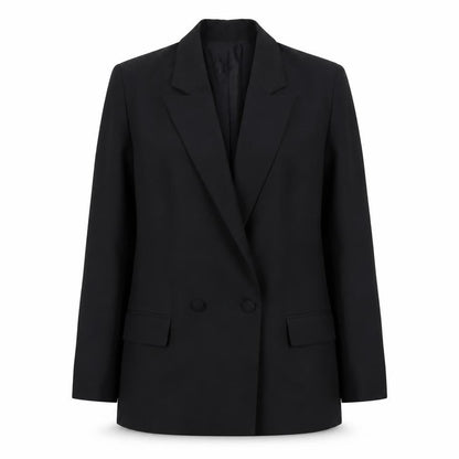 ASOS Womens Black Long Blazer UK 10 Formal Business Jacket
