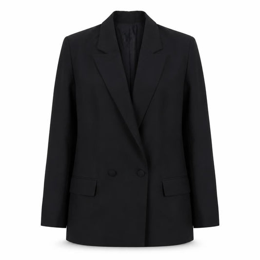 ASOS Womens Black Long Blazer UK 10 Formal Business Jacket