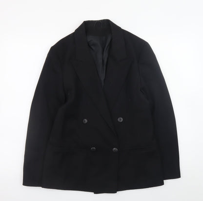 Richards Women's Black Size 10 Blazer Jacket Classic Workwear
