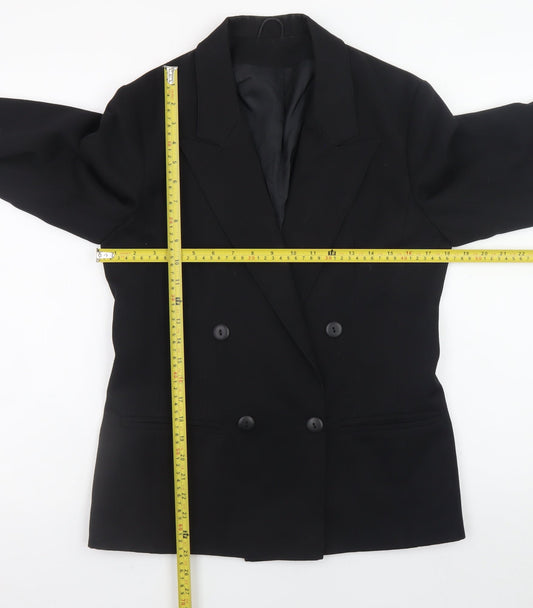 Richards Women's Black Size 10 Blazer Jacket Classic Workwear