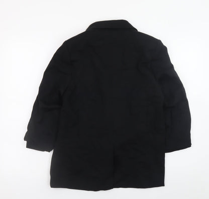 V by Very Women's Black Blazer Jacket Size 12 Regular Fit
