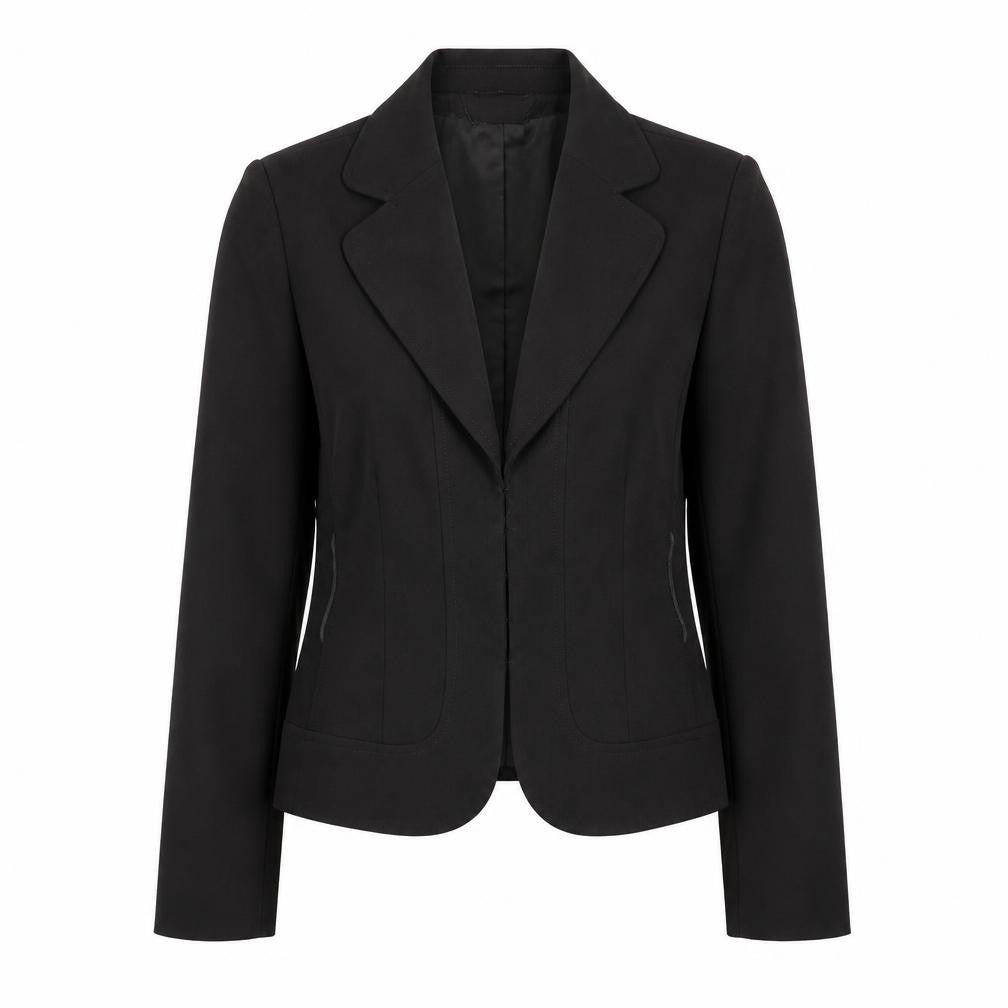 Mexx Women's Black Blazer Size 14 Lined Formal Work Jacket
