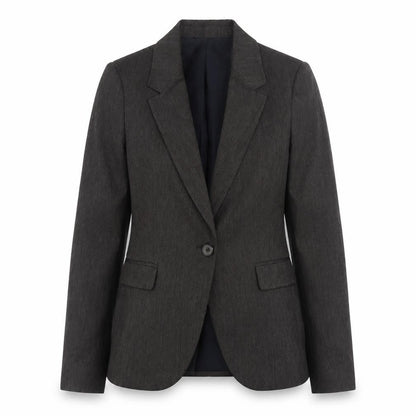 Zara Basic Women’s Brown Blazer Size 8 Single-Breasted Work Jacket