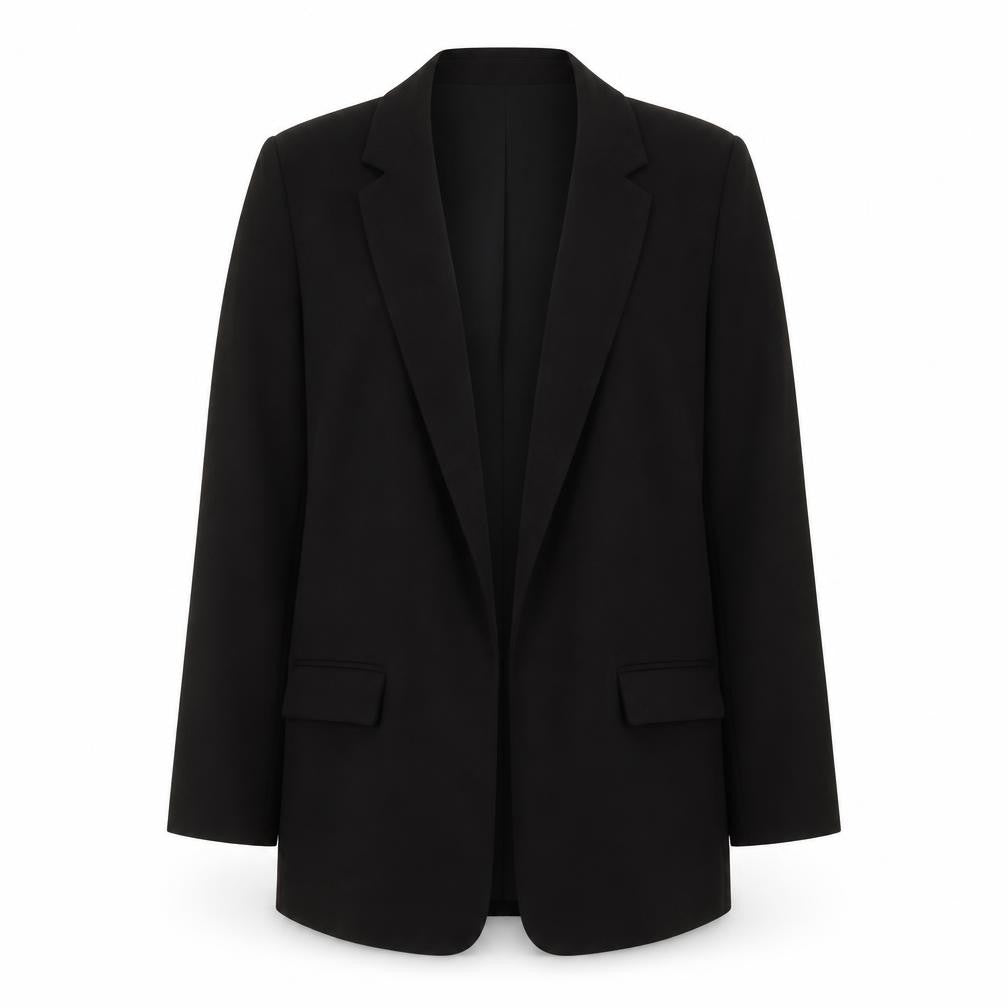 Next Womens Black Blazer Jacket Size 14 Regular Fit Lined Classic