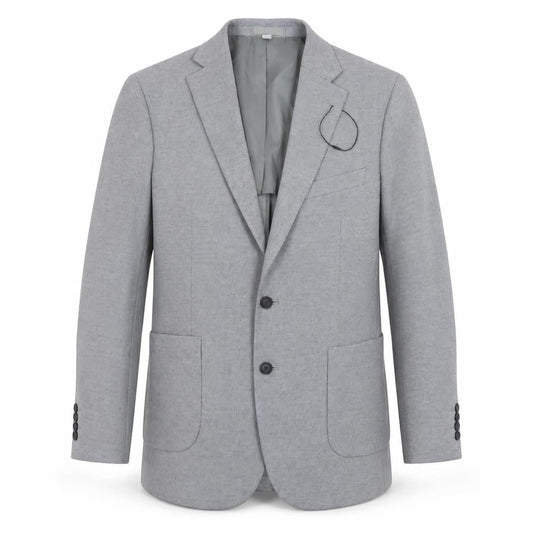 Mens UK Size L Marks and Spencer Grey Basic Jacket