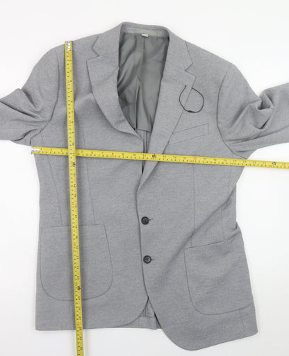 Mens UK Size L Marks and Spencer Grey Basic Jacket
