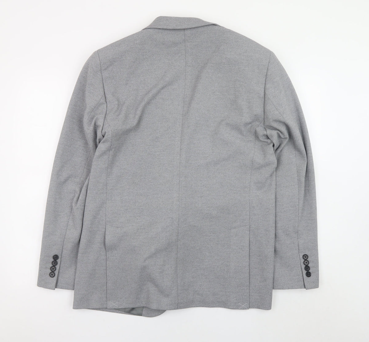 Mens UK Size L Marks and Spencer Grey Basic Jacket