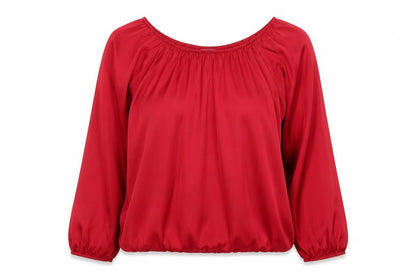 Womens UK Size 14 Dorothy Perkins Red Tunic Blouse