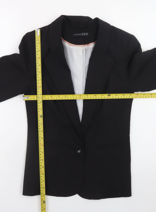Atmosphere Women's Black Size 6 Blazer Jacket Workwear Classic Style