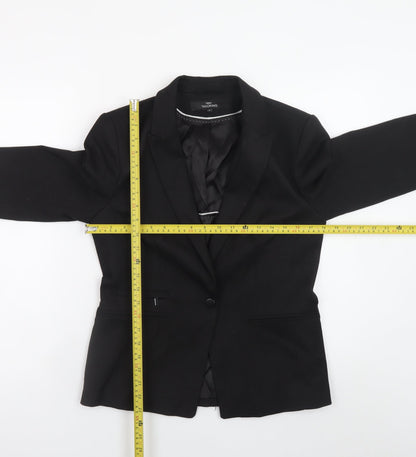 Next Women's Black Size 12 Classic Blazer Jacket