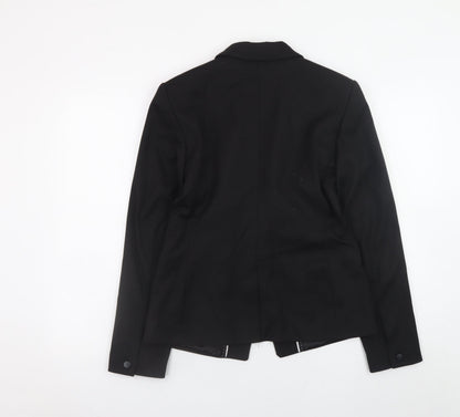 Next Women's Black Size 12 Classic Blazer Jacket
