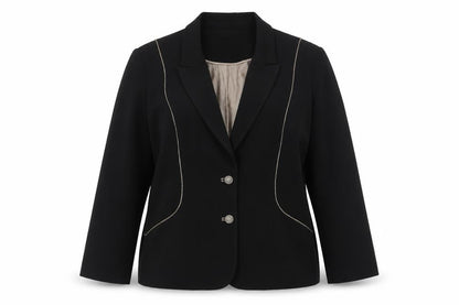 Jacques Vert Women’s Black Blazer Size 14 Formal Lined Jacket