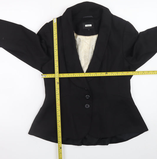 Next Women’s Black Blazer Size 14 Classic Formal Work Jacket